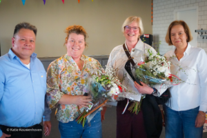 Monique Oudshoorn en Desiree Schaefers benoemd tot Lid van Verdienste